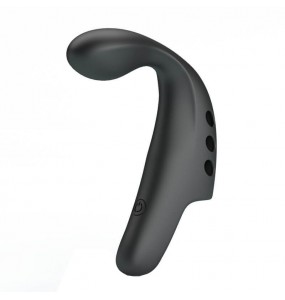 PRETTY LOVE - GORGON Finger Vibrator (Chargeable - Black)
